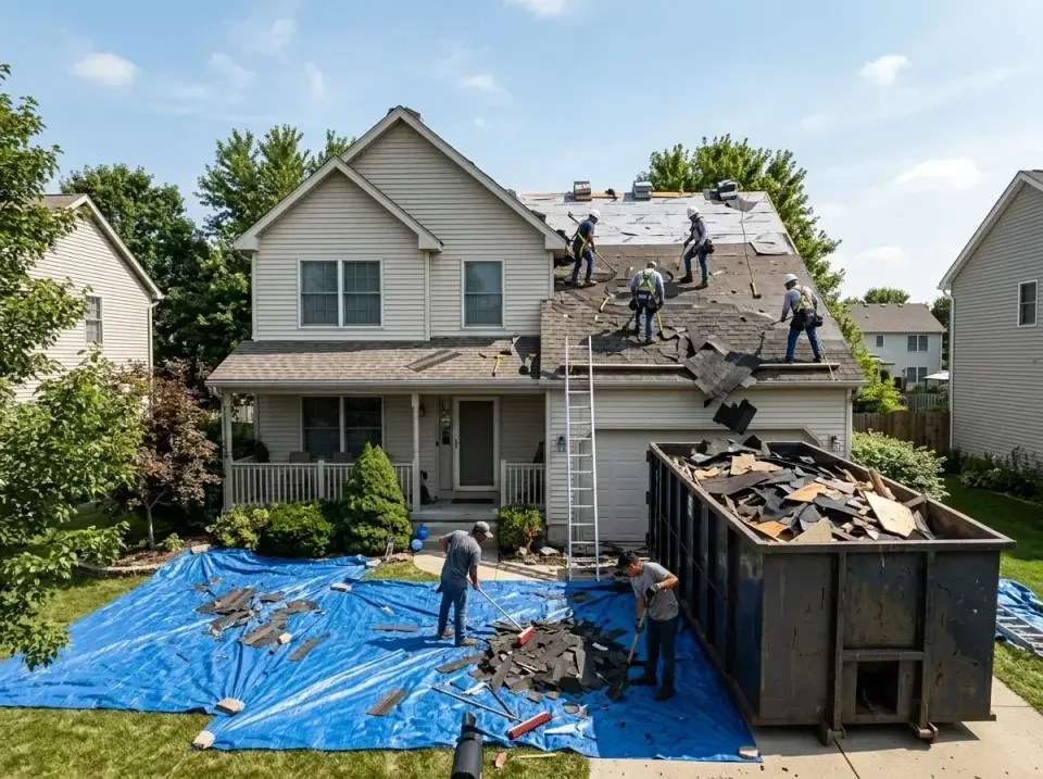 roof-replacement-debris-remova-004 — frequently asked questions, Cheapest Dumpster Rentals in Shadeland, IN